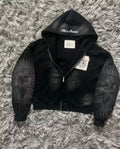 Autumn And Winter New Fashion Letter Embroidery Patch Zipper Sweater Women Y2K Harajuku Retro Gothic Casual Joker Sports Sweat