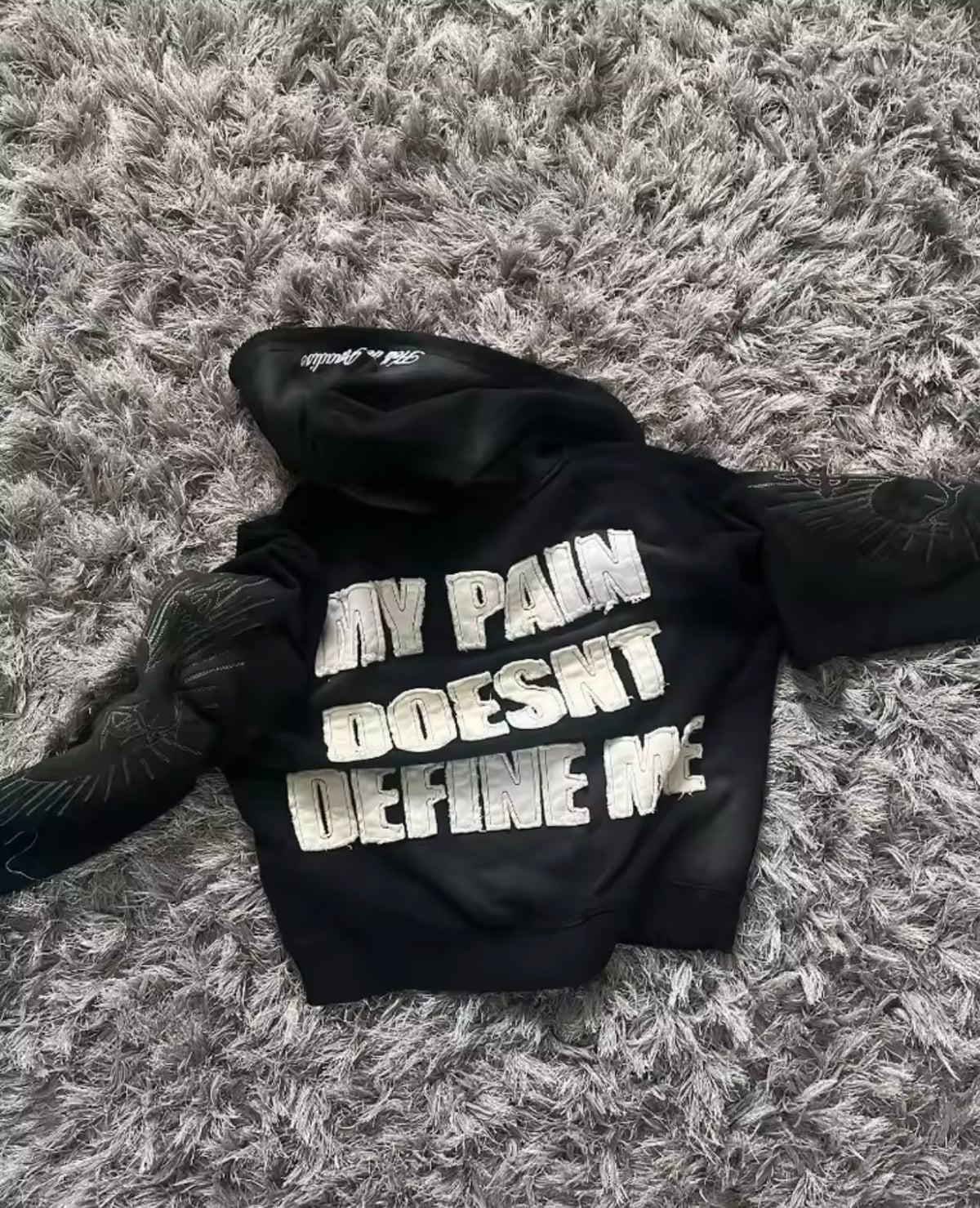 Autumn And Winter New Fashion Letter Embroidery Patch Zipper Sweater Women Y2K Harajuku Retro Gothic Casual Joker Sports Sweat